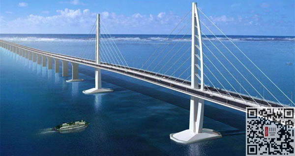 港澳珠大桥设计效果图
