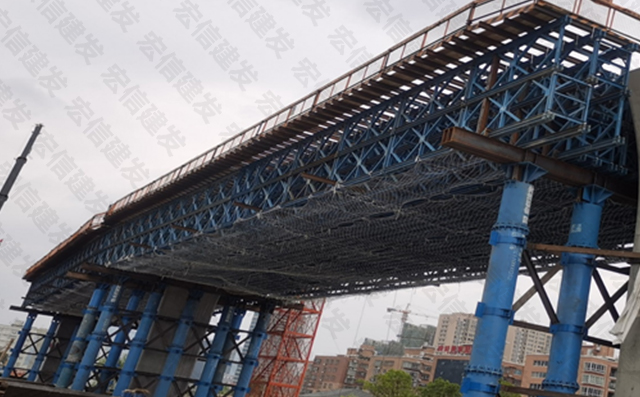 鋼棧橋支架主體結構